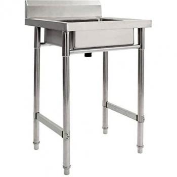 Évier de cuisine inox, cuve unique