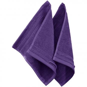 Erwin Müller Handtuch Heidelberg 2er-Pack lila 30x30 cm