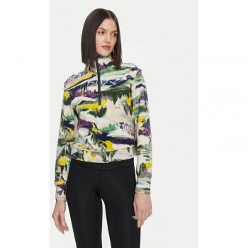 The North Face 100 Glacier Halb-zip Sweatshirt Damen – Dunkelrot & Lila, S