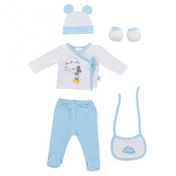 Set Regalo Bebé Mickey y Minnie 5 Piezas