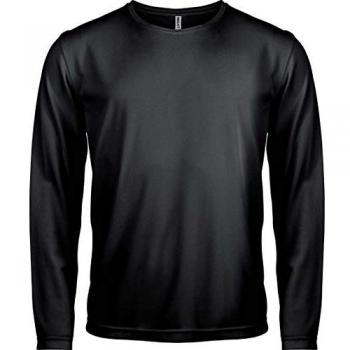 Proact Herren Sportfunktionsshirt XS – Schwarz