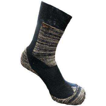 Rohner Schwarz Herren Faser Socken
