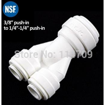 CCK 3-Way Push-In Fitting Y-Type for Water Filtration Systems
