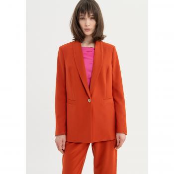 Regular Blazer Monopetto Tessuto