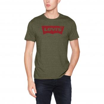 Camiseta Levi's Housemark, Hombre, Gris (Hm Olive Night Tri Blend 62)