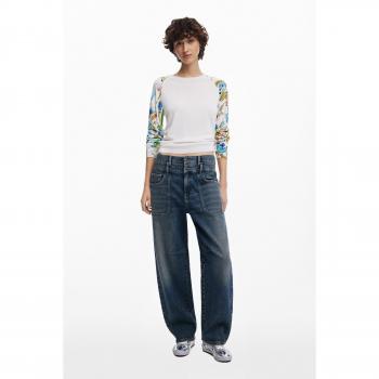Desigual Denim Boyfriend‑Jeans in Blau – 38 EU