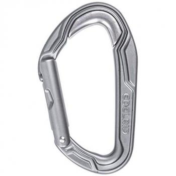 Edelrid Moschettone Bulletproof Dritto Premium Grigio