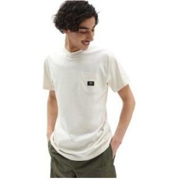 Vans Camiseta Negra Tejida “Patch Pocket” – Hombre
