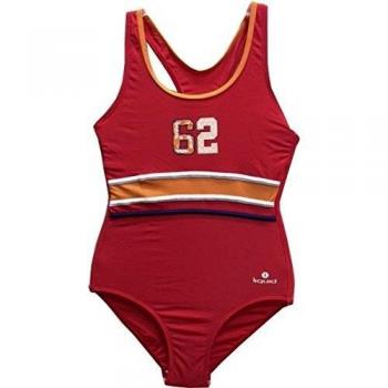 Badeanzug für Mädchen Liquid Sport Dory Rot