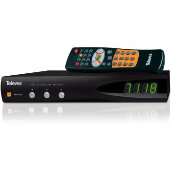 DVB‑S Satelliten-Receiver Televes Preisner RSD7118 – SCART, 25 W