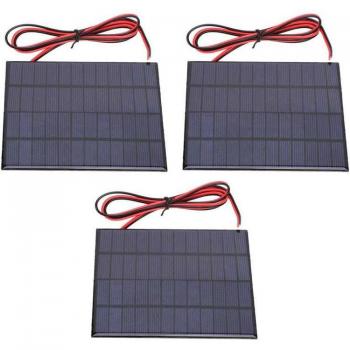 3pcs High Conversion Rate Solar Panel Charger 12V