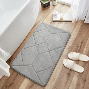 TONGDI Anti-Slip Bathroom Carpet