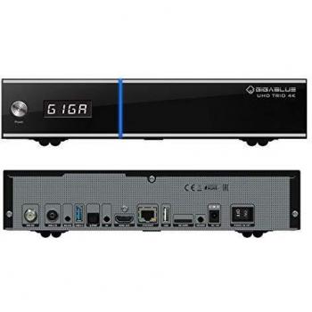 GigaBlue UHD Trio 2160p 4K DVB-S2x DVB-C/T2 Receiver Combo SAT IP (UHD-GB/004)