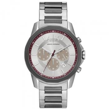 Armani Exchange Armbanduhr Banks Silber