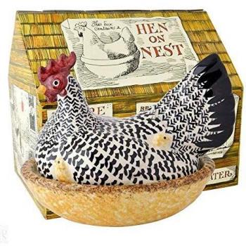 Emma Bridgewater Black Toast Silver Large Hen on Nest (Decorative)