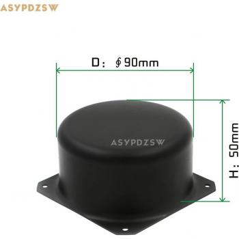 Caseta de metal para transformador toroidal 90x50 mm