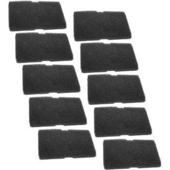 10x Smeg Compatible Sponge Filter (DHT71EUK-1, DHT73LES) – VHBW Set