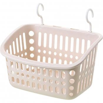1PC Space-Saving Shower Caddy with Hook for Debris Storage