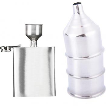 Stainless Steel Hip Flask Filling Funnel