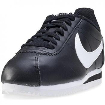 Nike Classic Cortez, Baskets Femme, Noir (Black/White-White 010), 41 EU