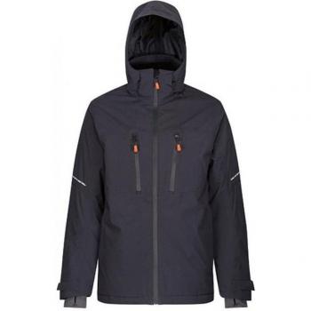 Regatta Men’s X-Pro Marauder III Cold Weather Jacket – Grey/Black, Medium