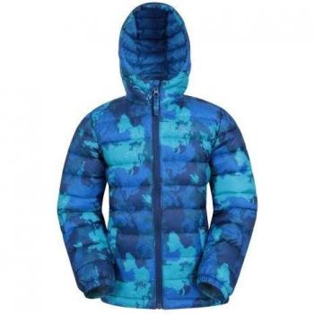 Giacca imbottita mimetica blu brillante Mountain Warehouse