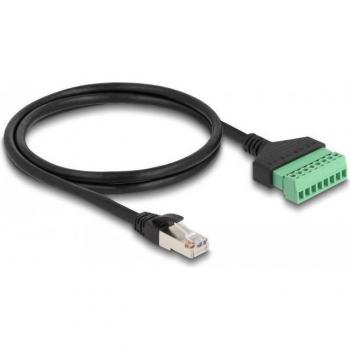Cable RJ45 a Bloque de Terminales 1 m Cat.6