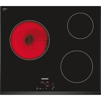 Table de cuisson encastrable Siemens HS672IEX1E noire 4 feux