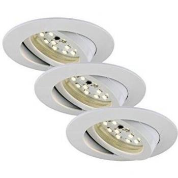 Briloner Set of 3 Tilt Adjustable LED Downlights