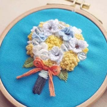3D Flower Needlework Kit