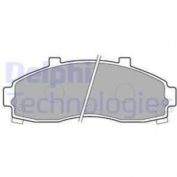 DELPHI Premium Brake Pads LP1664