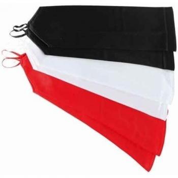 Sexy Black Satin Disco Handschuhe – Fingerlose Variante