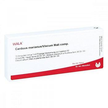 WALA Carduus Marianus/Viscum Mali comp. flüssige Verdünnung, 10 pcs. Ampoules