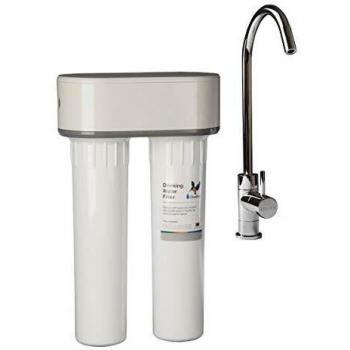 Purificateur Doulton DUO-HIP ANTI NITRATE sous évier + robinet pour eau filtrée