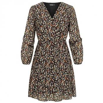 CLOUD 5IVE Damen Kleid mit Wickeloptik
