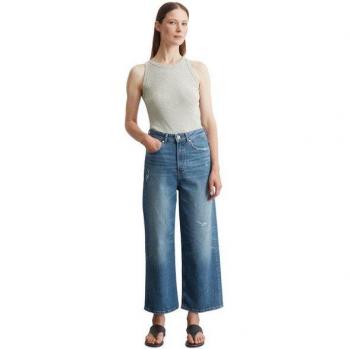 Culotte-Jeans für Damen von Marc O'Polo, blau