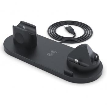 Chargeur 3‑en‑1 10 W – Station iPhone, AirPods, Apple Watch