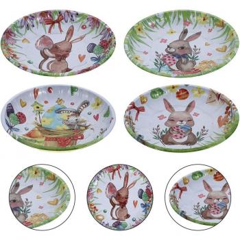 Easter Themed Iron Fruit Trays