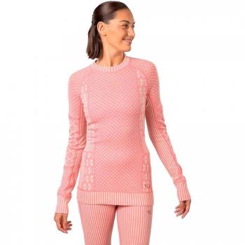 Kari Traa Smekker Långärmad T-shirt Dam Pastell Dammig Rosa