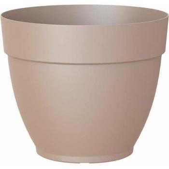 Maceta Capri de Polipropileno, 50 × 42 cm – Color Marrón