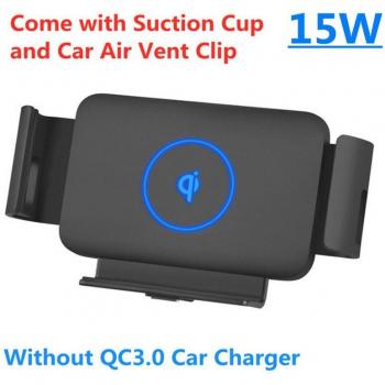 20W Snellader voor Auto met Draadloze Oplaadfunctie en Vouwscherm voor Samsung Galaxy Z en iPhone 13/12 Max