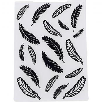 Feather Texture Embossing Folders for DIY Projects
