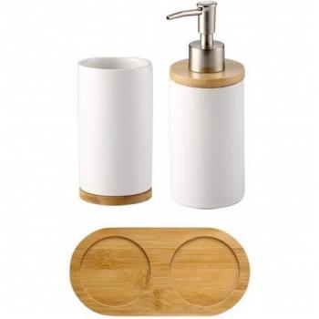 GUNOT Ceramic Soap Dispenser and Tumbler