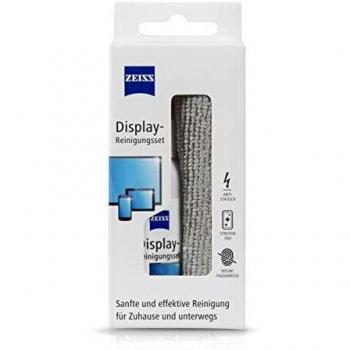 ZEISS Display‑Säuberungsspray 120 ml mit Mikrofasertuch – weiß, alkoholfrei & antistatisch