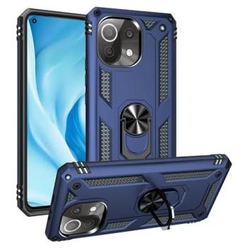 Estuche UltraMagnetix Max Power Digital para Xiaomi Mi 11 Lite 4G/5G, Anillo Giratorio, Protección Antigolpes