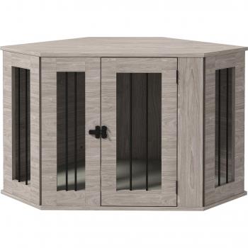 Cage pour Chien Design d'Angle PawHut, 104 cm