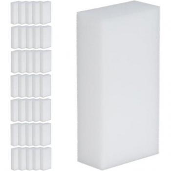 Relaxdays White Melamine Cleaning Sponges