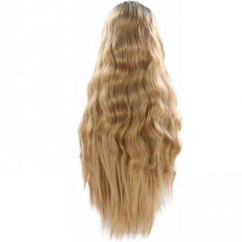 Perruque Lace Front Ondulée Naturelle 26 pouces Brune