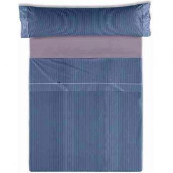 Lençol de Algodão Percal GRETA Azul 150x190