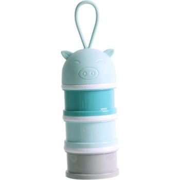 Cesta Portátil Leche y Caramelo